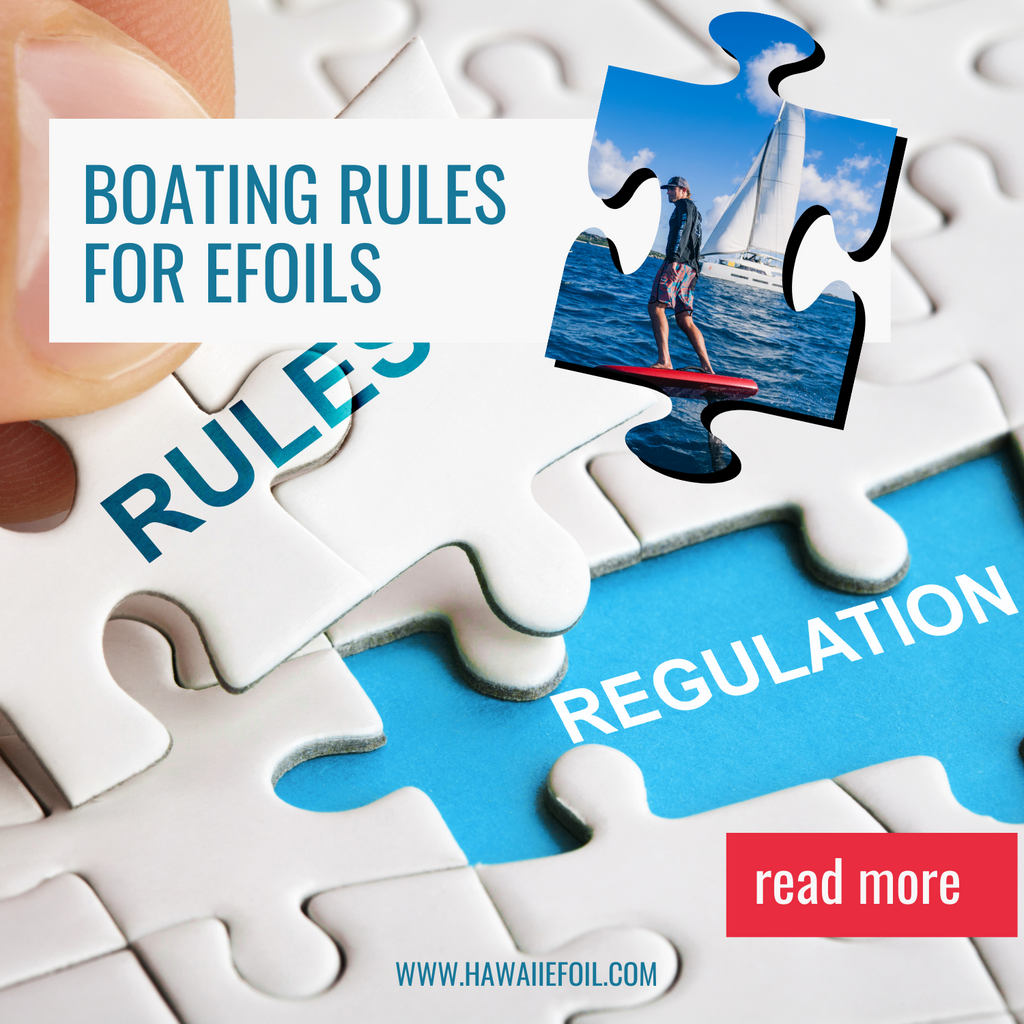 Boating Rules for eFoils: A Practical Guide